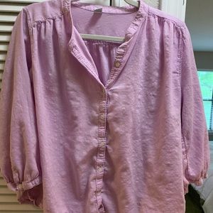 Old navy purple cotton blouse.